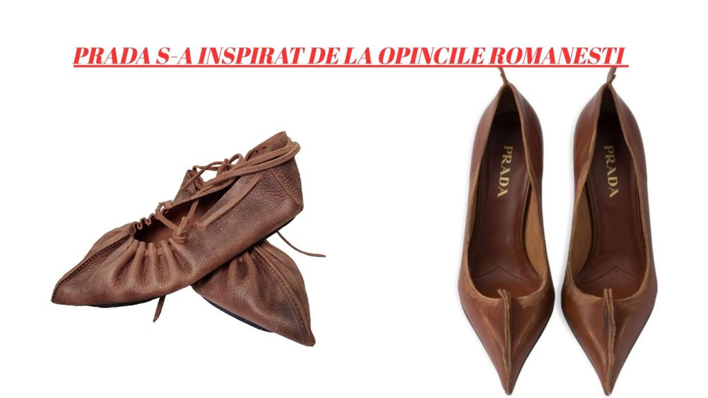 PRADA A LANSAT O PERECHE DE ” OPINCI” ROMANESTI